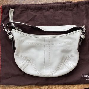 Coach leather purse
